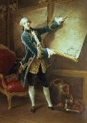 Francois-Hubert Drouais Count of Vaudreuil in china oil painting artist